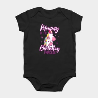 Unicorn Mommy of the Princess- Baby Bodysuit